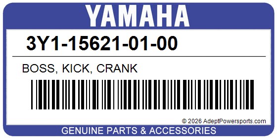 Yamaha 3Y1-15621-01-00 Boss, Kick, Crank