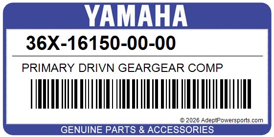 Yamaha 36X-16150-00-00 Primary Drivn Geargear Comp