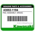 Kawasaki 43082-1194 Pad, Assembly, Brake