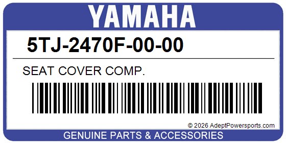 Yamaha 5TJ-2470F-00-00 Seat Cover Comp.