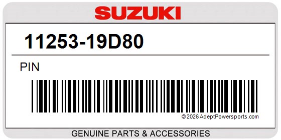 Suzuki 11253-19D80 Pin