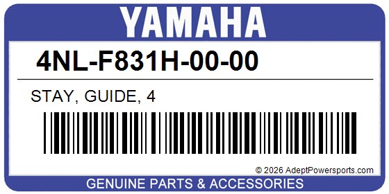 Yamaha 4NL-F831H-00-00 Stay, Guide, 4