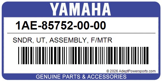 Yamaha 1AE-85752-00-00 Sndr, Ut, Assembly, F/Mtr