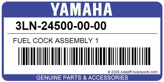 Yamaha 3LN-24500-00-00 Fuel Cock Assembly 1