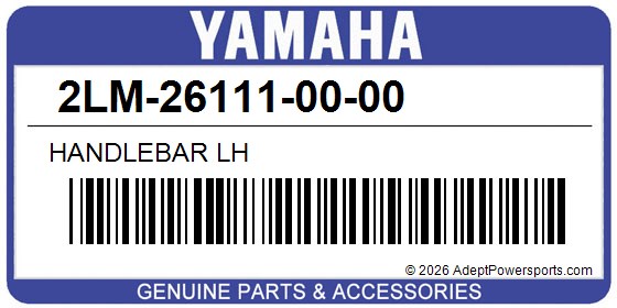 Yamaha 2LM-26111-00-00 Handlebar Lh
