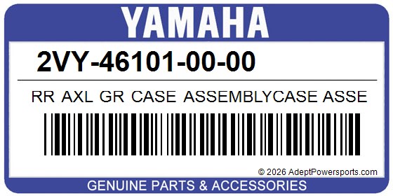 Yamaha 2VY-46101-00-00 Rr Axl Gr Case Assemblycase Assembly