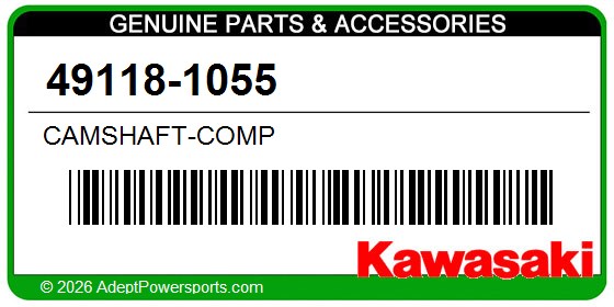 Kawasaki 49118-1055 Camshaft-Comp