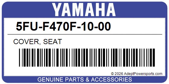 Yamaha 5FU-F470F-10-00 Cover, Seat