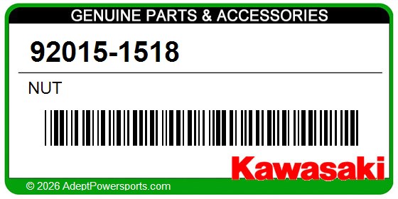 Kawasaki 92015-1518 Nut