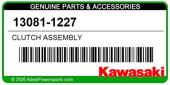 Kawasaki 13081-1227 Clutch Assembly