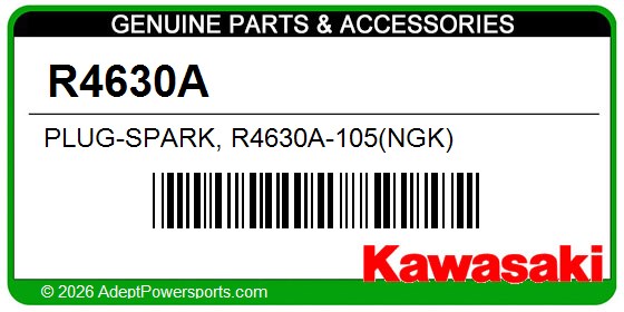 Kawasaki R4630A Plug-Spark, R4630a-105(Ngk)