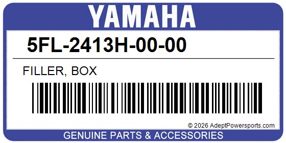 Yamaha 5FL-2413H-00-00 Filler, Box