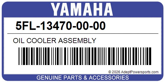 Yamaha 5FL-13470-00-00 Oil Cooler Assembly