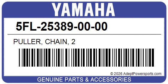 Yamaha 5FL-25389-00-00 Puller, Chain, 2