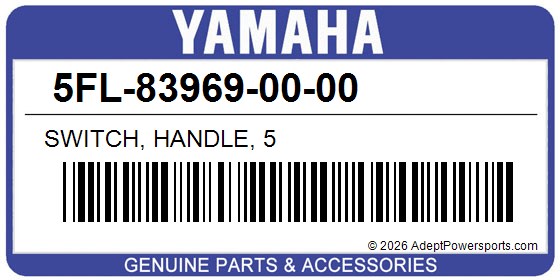 Yamaha 5FL-83969-00-00 Switch, Handle, 5