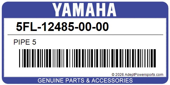 Yamaha 5FL-12485-00-00 Pipe 5