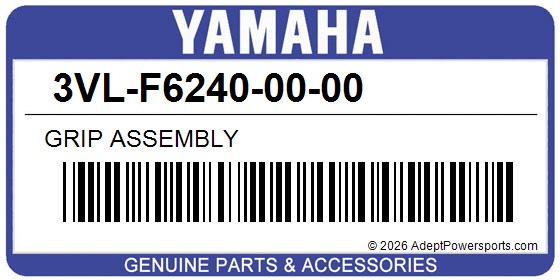 Yamaha 3VL-F6240-00-00 Grip Assembly