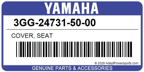 Yamaha 3GG-24731-50-00 Cover, Seat