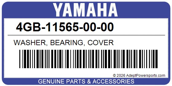 Yamaha 4GB-11565-00-00 Washer, Bearing, Cover
