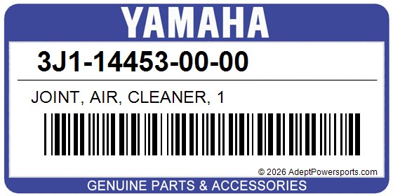 Yamaha 3J1-14453-00-00 Joint, Air, Cleaner, 1