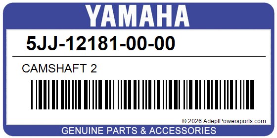 Yamaha 5JJ-12181-00-00 Camshaft 2