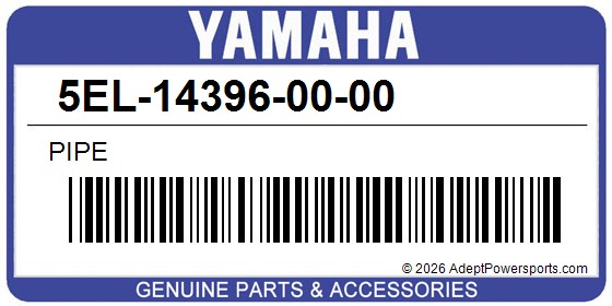 Yamaha 5EL-14396-00-00 Pipe