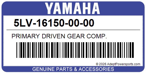 Yamaha 5LV-16150-00-00 Primary Driven Gear Comp.