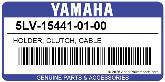 Yamaha 5LV-15441-01-00 Holder, Clutch, Cable