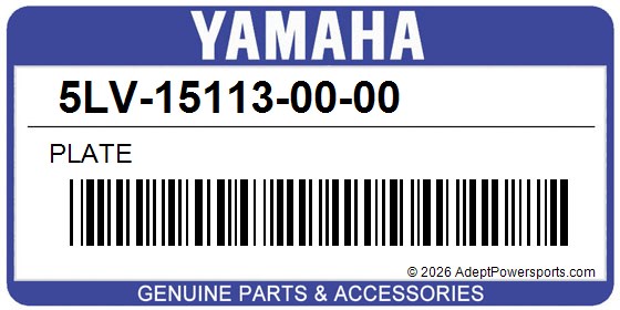 Yamaha 5LV-15113-00-00 Plate