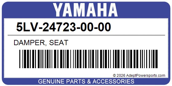 Yamaha 5LV-24723-00-00 Damper, Seat