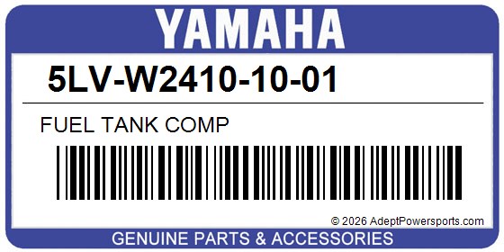 Yamaha 5LV-W2410-10-01 Fuel Tank Comp