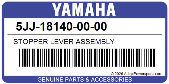 Yamaha 5JJ-18140-00-00 Stopper Lever Assembly