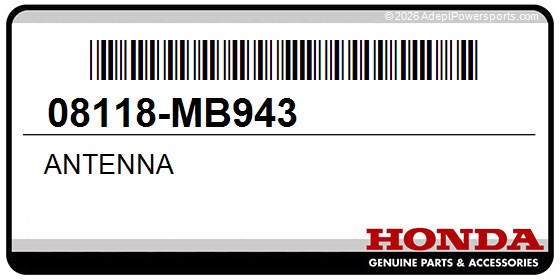 Honda 08118-MB943 Antenna