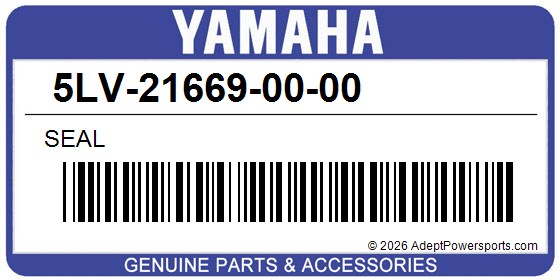 Yamaha 5LV-21669-00-00 Seal