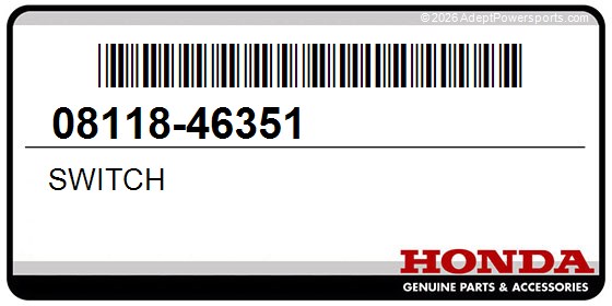 Honda 08118-46351 Switch