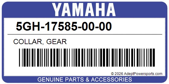 Yamaha 5GH-17585-00-00 Collar, Gear