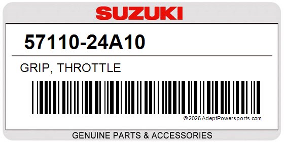 Suzuki 57110-24A10 Grip, Throttle