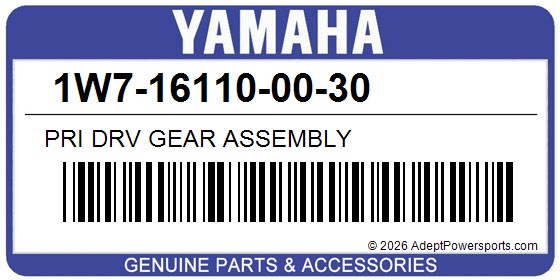 Yamaha 1W7-16110-00-30 Pri Drv Gear Assembly