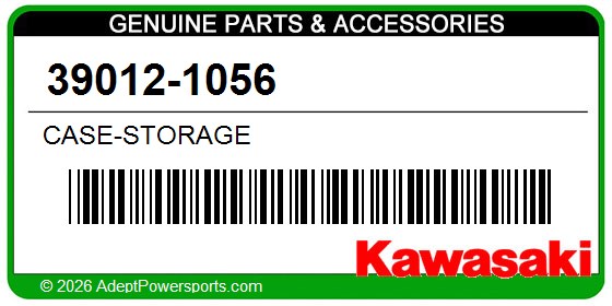 Kawasaki 39012-1056 Case-Storage