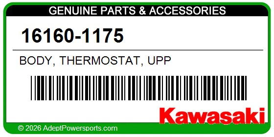 Kawasaki 16160-1175 Body, Thermostat, Upp