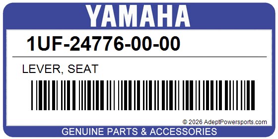 Yamaha 1UF-24776-00-00 Lever, Seat