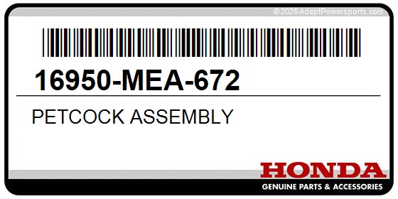Honda 16950-MEA-672 Petcock Assembly