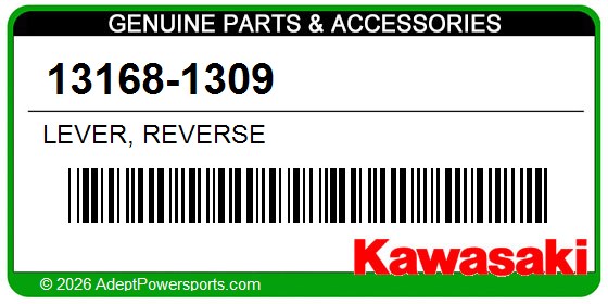 Kawasaki 13168-1309 Lever, Reverse