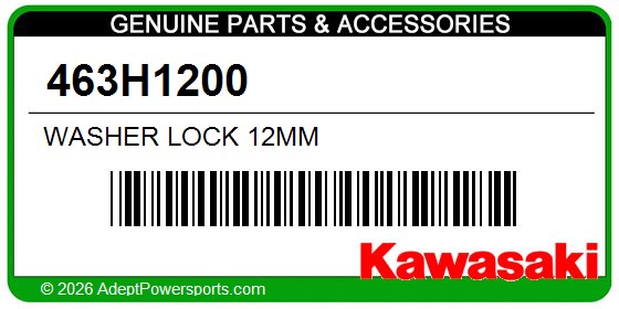 Kawasaki 463H1200 Washer Lock 12Mm