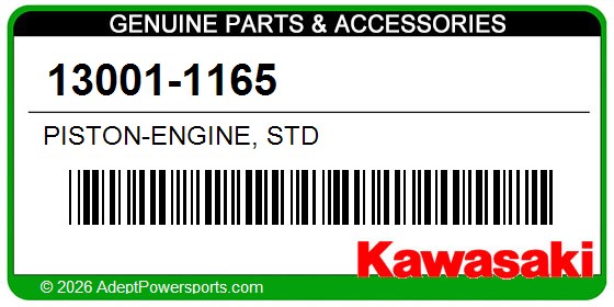 Kawasaki 13001-1165 Piston-Engine, Std