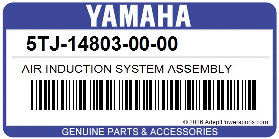 Yamaha 5TJ-14803-00-00 Air Induction System Assembly