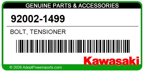 Kawasaki 92002-1499 Bolt, Tensioner