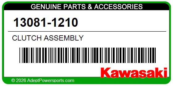 Kawasaki 13081-1210 Clutch Assembly