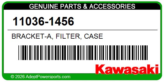 Kawasaki 11036-1456 Bracket-A, Filter, Case