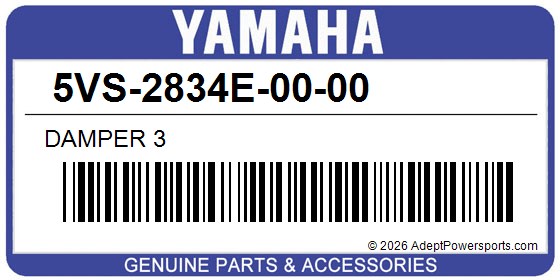 Yamaha 5VS-2834E-00-00 Damper 3